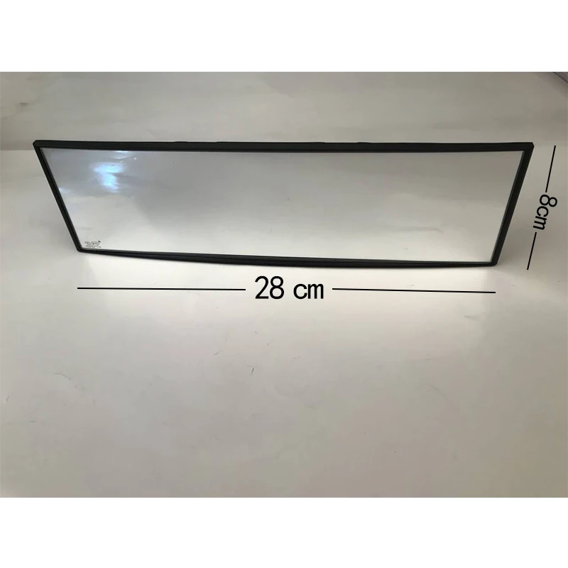 

Универсальное автомобильное зеркало заднего вида, внутреннее антибликовое широкоугольное зеркало заднего вида с изогнутой поверхностью, подходит для внедорожников, грузовиков и т. д.