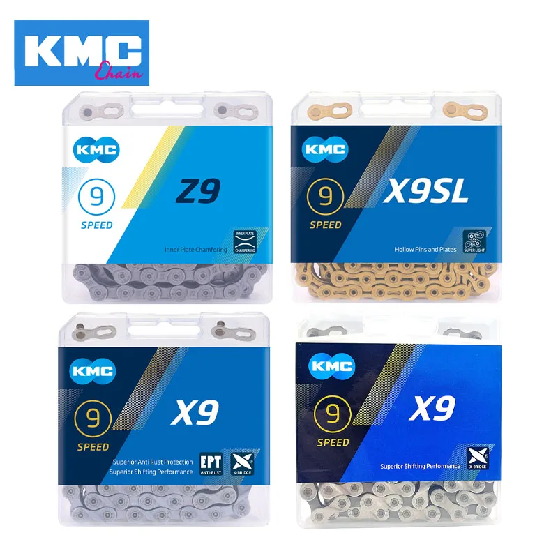 KMC 9 X9 X9SL X9L X9EPT Z9 116 MTB kmc-9-x9-x9sl-x9l-x9ept-z9-116-mtb