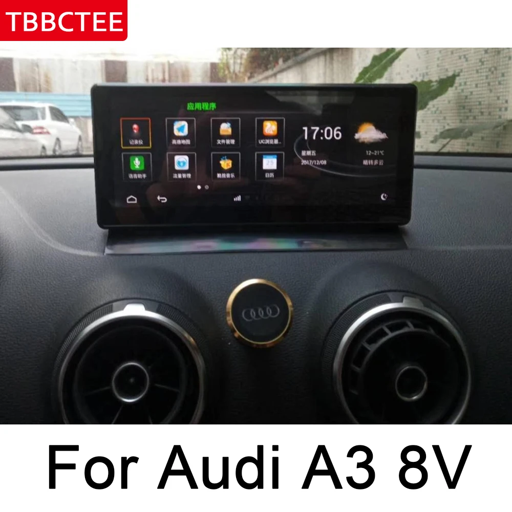 Car Radio DVD Player For Audi A3 8V 2013 2014 2015 2016 2017 2018 MMI Android  Autoradio GPS Map Navigation HD Touch Screen