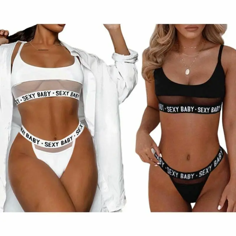 Экзотическая одежда горячая Распродажа XXL Женские сексуальные комплекты нижнего белья Нижнее белье Ночное белье Высокая талия кружевные прозрачные трусики пижамы Porno