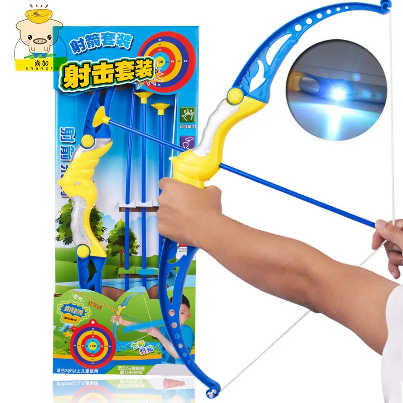 

Shang ru CHILDREN'S Toy Bow And Arrow Sucker Shooting Sports Archery Set Boy Baby Sports Outdoor