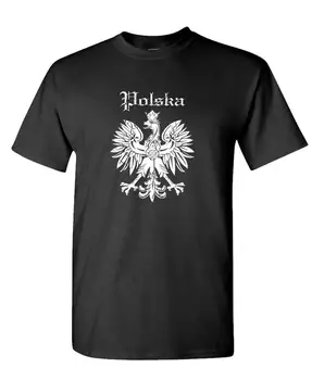 

POLSKA EAGLE - poland polish retro hipster - Cotton Unisex T-Shirt