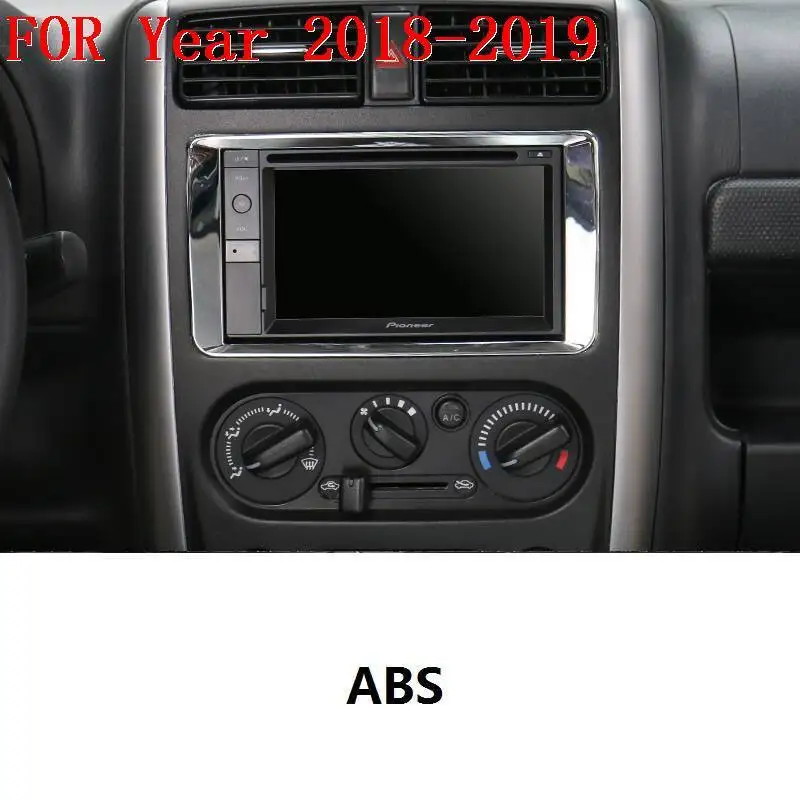 Automovil хром авто модифицированный интерьер Мода модификация части стикер полосы аксессуар отделка 15 16 18 19 для Suzuki Jimny
