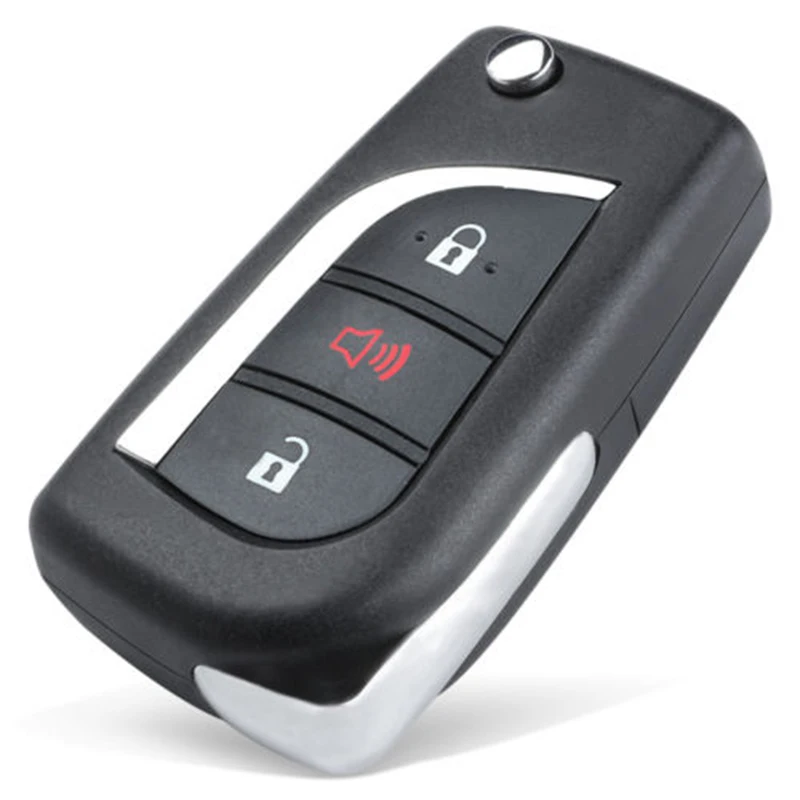 KEYECU обновлен удаленное ключи для 4runner Toyota Yaris Rav4 Scion xB, Fob 3 кнопки-314,3 МГц-г/4D67 чип-HYQ12BBY