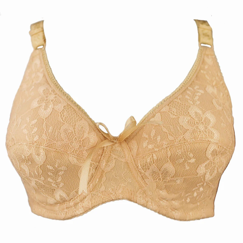 

Best selling new bra with steel ring E cup cotton comfortable underwear large size female bra