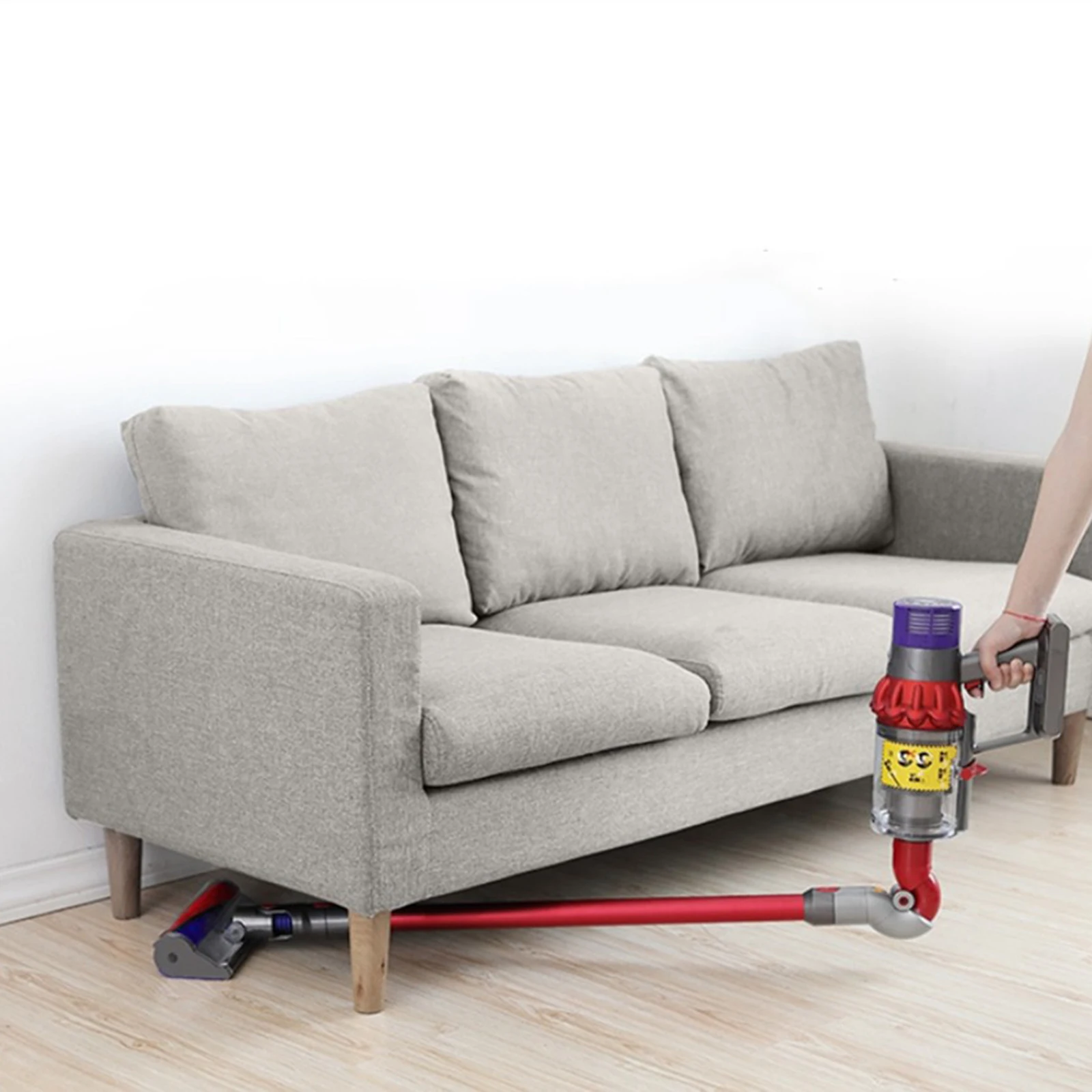 1pcs Bottom and Top Adaptor Up-Top Brush Adaptor Tool for  V8 V10 V11 Vacuums