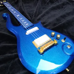 metallic blue guitar Prince Cloud гитара электрогитара символ спермы вставки ручной работы гитара 10 цветов для выбора - Цвет: metallic blue guitar