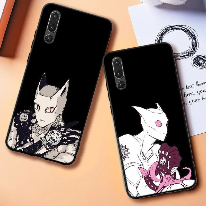 Чехол для телефона с японским аниме Killer Queen смешной черный чехол HUAWEI Mate 10 20 30 P10 P20