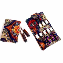 10 шт. 10 мл роликовый диффузор эфирного масла для переноски drawsrting Повседневная сумка тоут ароматерапия Холщовая Сумка