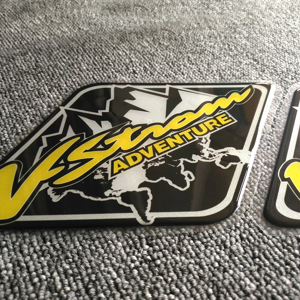 For Suzuki VSTROM 1000 650 Motorcycle Stickers Tank Pad V-STROM DL 250 ADVENTURE Panniers Luggage Box Case DL1000 DL650 DL250