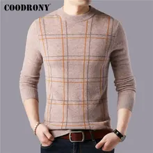 ^#Cheap COODRONY Brand 100% Merino Wool Sweater Men Fashion Plaid Pull Homme Winter Thick Warm Soft Cashmere Sweaters Pullover Men 93047 ^#Cheap COODRONY Brand 100% Merino Wool Sweater Men Fashion Plaid Pull Homme Winter Thick Warm Soft Cashmere Sweaters Pullover Men 93047