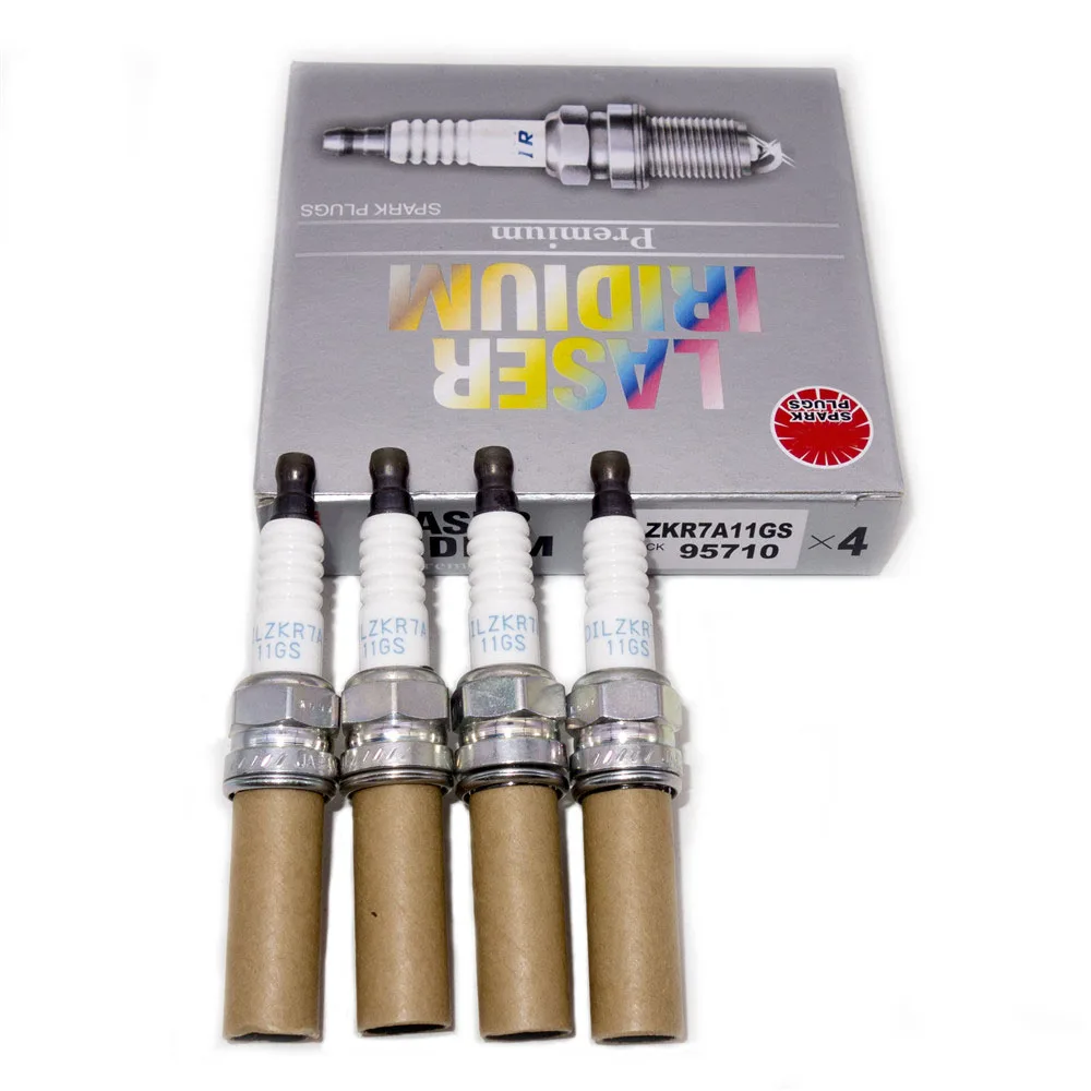 

4Pcs 95710 Laser Iridium Plugs Spark Plugs DILZKR7A11GS 95710 For HONDA ACURA