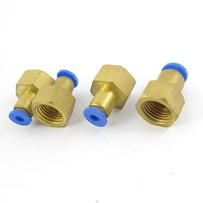 

Air Compressor 11mm Female Thread to 6mm Pipe Push in Quick Coupler 4PCS