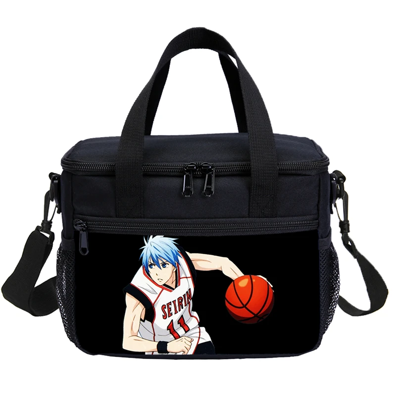 Женские сумки для обеда 3D Kuroko No Basketball Портативная сумка-холодильник термоизолированная дорожная сумка-тоут сумки для школы еды пикника