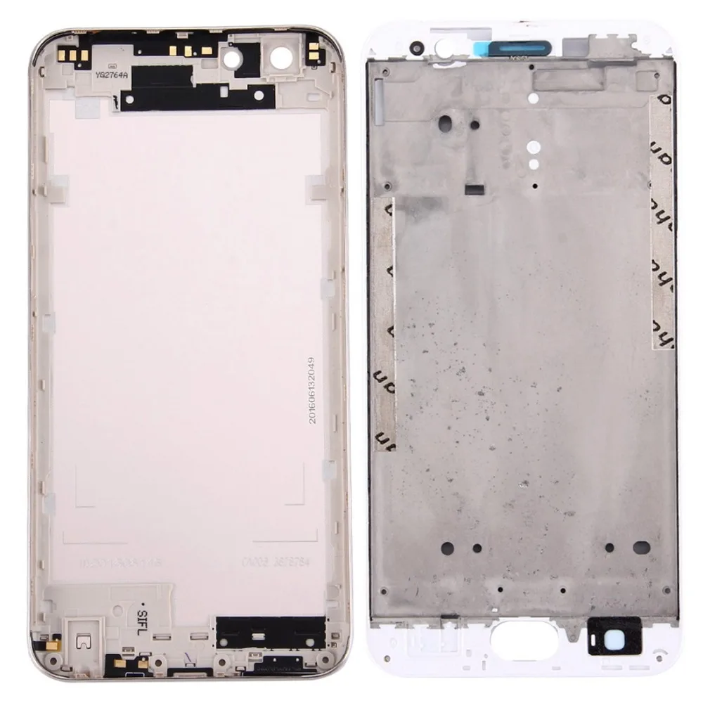 Для OPPO A59/F1s Крышка батарейного отсека для телефона задняя крышка для аккумулятора+ передняя рамка для ЖК-дисплея