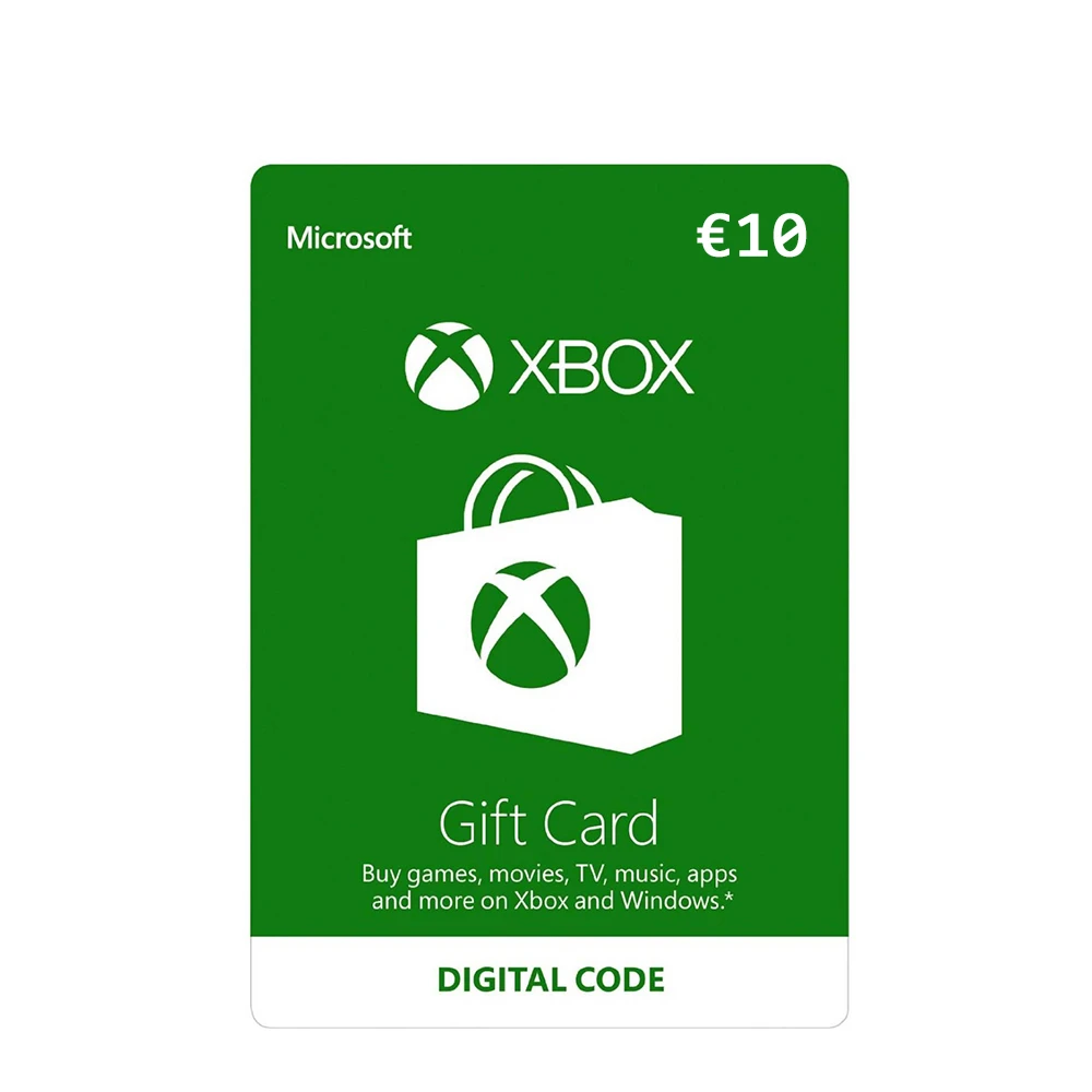 microsoft xbox redeem gift card