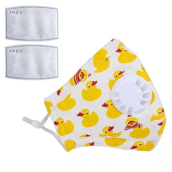 

Kids Mouth Mask Adjustable Dust-Proof PM2.5 Mask Half Face Mask With Filter Pad
