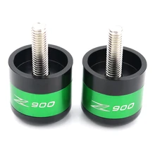 For Kawasaki Z900 Handle Bar Grips Bar End Cap Covers Plugs For 7/8' Handlebar