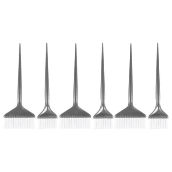 

6PCS Hair Dyeing Brushes Widened Coloring Comb Hair Tint Brush Hair Salon Tools for Home Shop (5cm,7cm 3pcs for Each)