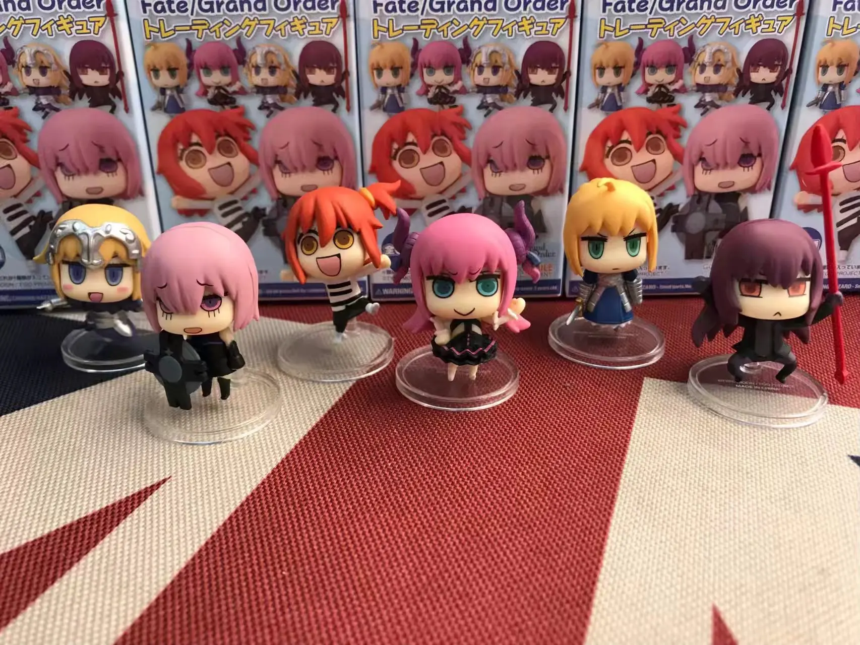 

From Cartoon Understand FGO! Fate/ Grand Order GSC Cute 6-Doll Capsule Toy Boxed Garage Kit