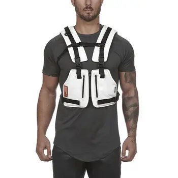 

Wholesale Multi-function Vest Outdoor Sports Fitness Men Protective Tops G66