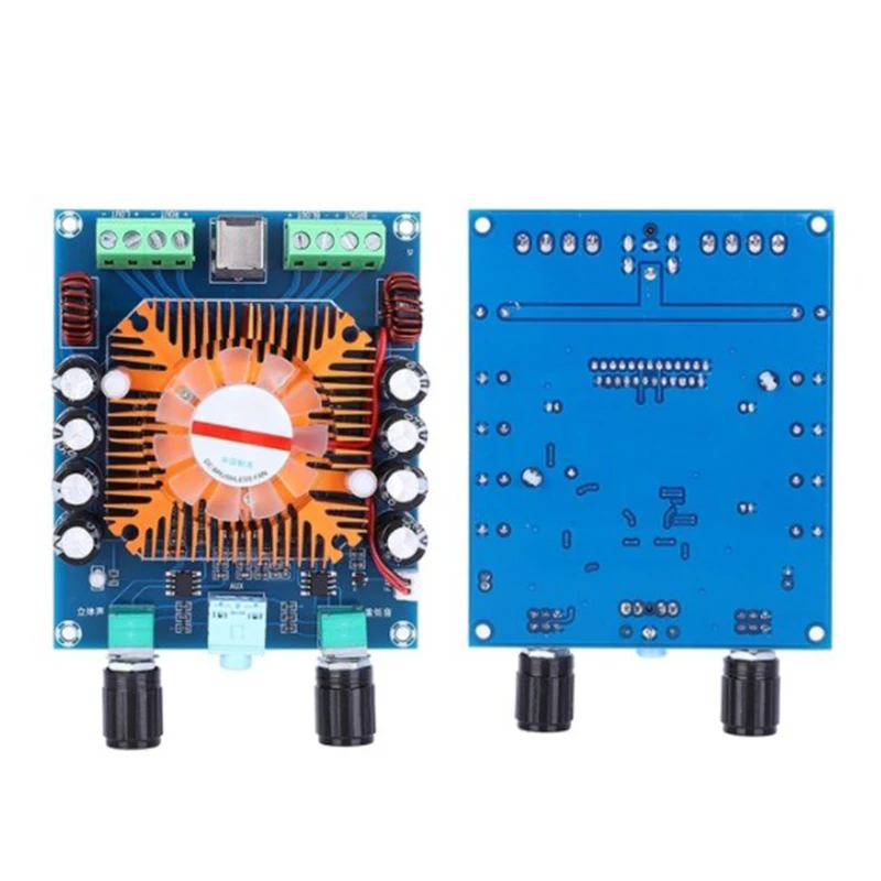 XH A372 TDA7850 Four Channel 50Wx4 HIFI Car Stereo o Amplifier Board Subwoofer Amplifier Bass AMP Home Theater