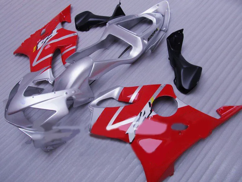 Инжекционный комплект обтекателей для HONDA CBR600F4I 01 02 03 CBR600 F4I 600F4I 2001 2002 2003 Красный