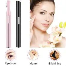 Многофункциональная губная помада триммер для бровей брови удаление волос Эпилятор ручка гипоаллергенный мини-электробритва безболезненный