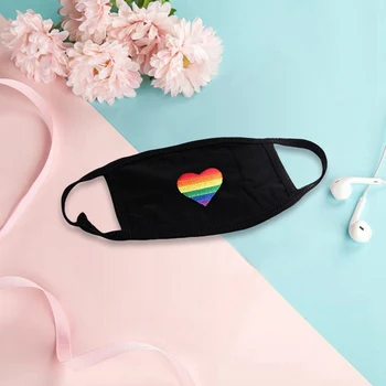 

In Voorraad Katoen Stofdicht Mond Gezichtsmasker Anime Cartoon Mond Lipafdruk Dames Heren Muffle Gezichtsmaskers