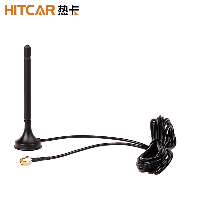 Car HD TV Tuner DVBT ATSC ISDB Outdoor Indoor Antenna Aerial SMA with FM Radio
