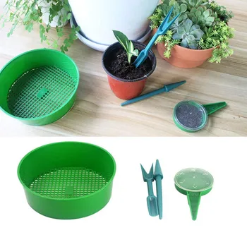 

Garden Plant Seed Dispenser Sower Planter Sieve Spreader Tool Starter Seeder