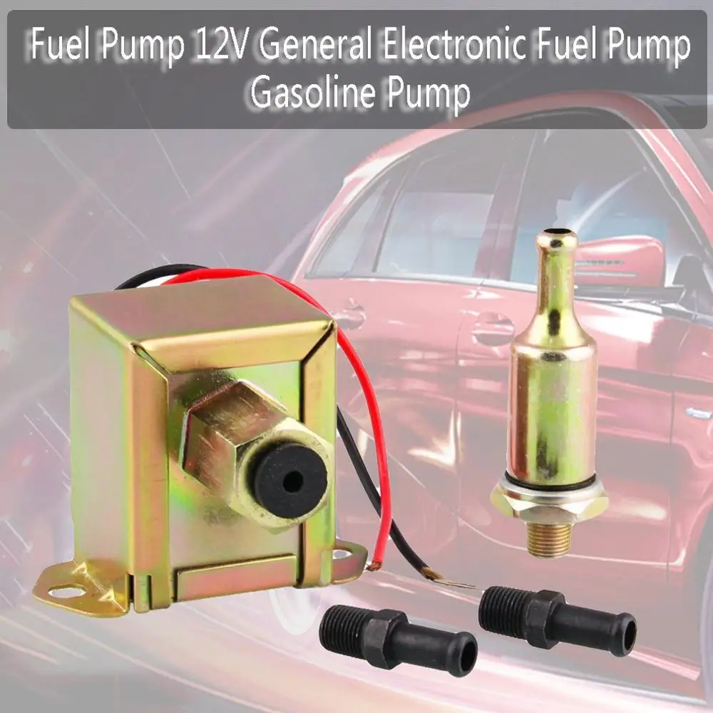 

Car Fuel Pump 12V Universal Electronic Fuel Pump Gasoline Pump 4-6Psi Diesel Pump Car Modification Accessories