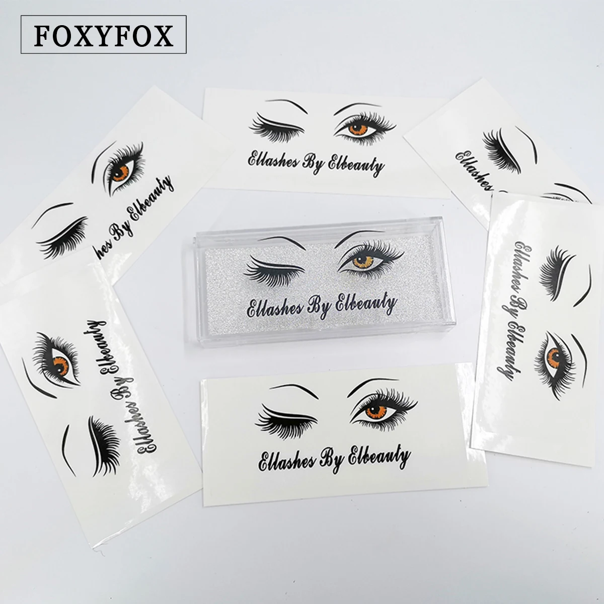 wholesale 3d mink lashes case eyelash packaging box lash boxes packaging custom logo plastic sliding clear custom lash boxes