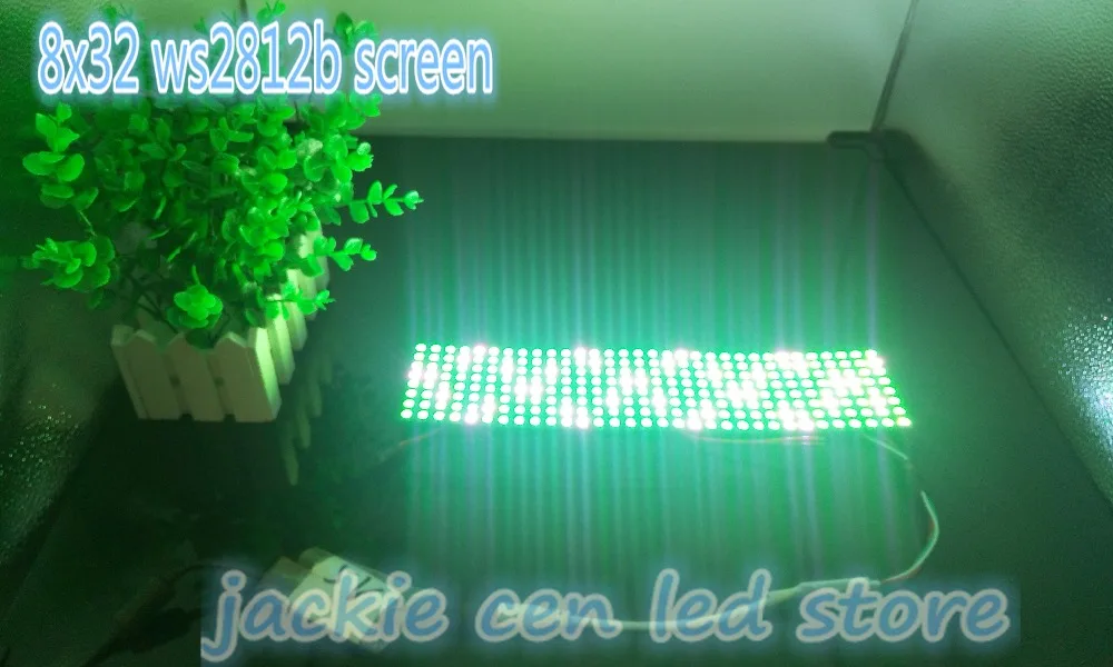 

Mini square led test screen,2812b chip lamp beads making screen,full color screen WS2812 flexible rgb LED panel,8x8/16x16/8x32
