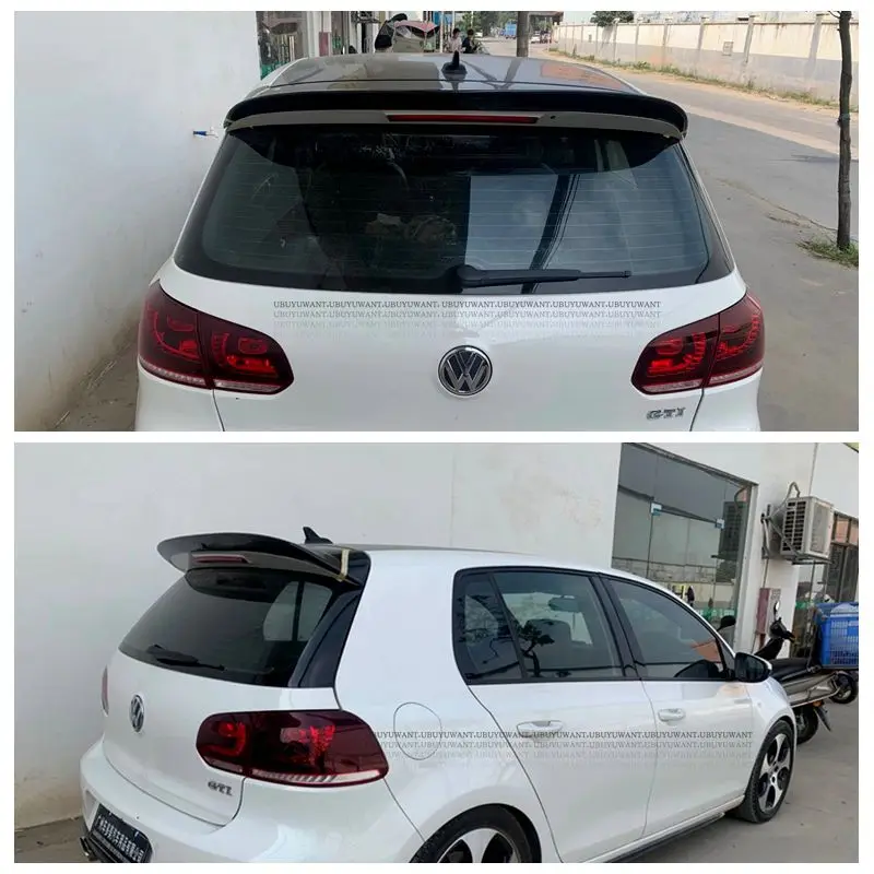 Спойлер для Volkswagen Golf 6 высококачественный спойлер из АБС пластика заднего крыла