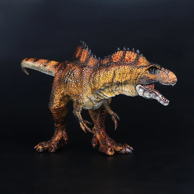 Лидер продаж Детская игрушка модель высокого Spinosaurus Модель однотонной Spinosaurus динозавром «Мир Юрского периода» модель динозавра Гараж Комплект Игрушка