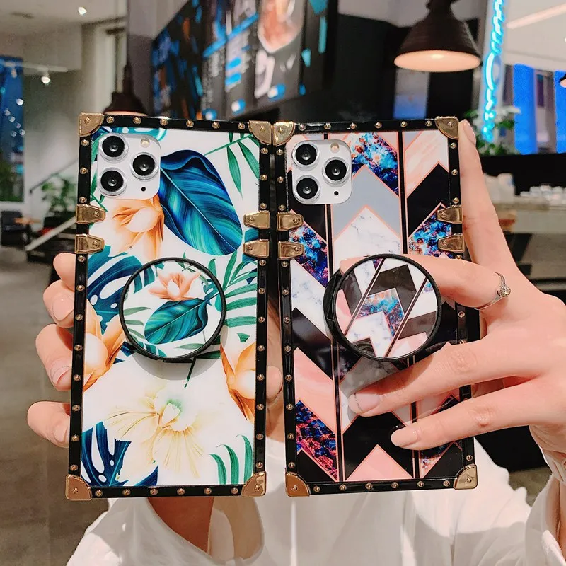 

For Sansung S10 S8 S9 S10plus S9plus S8plus Singular abstra ction phone Case Note10 10plus Note9 Note8 Square Luxury phone Case