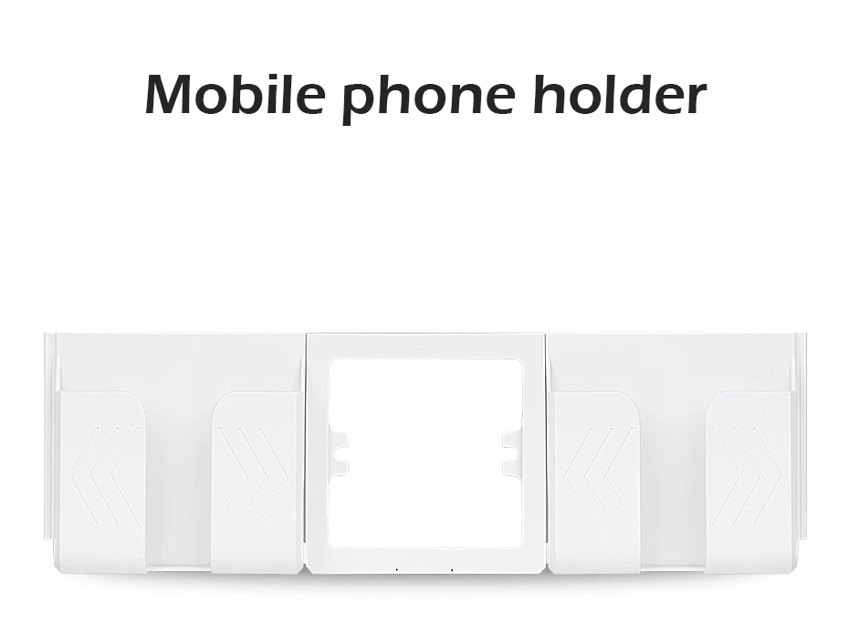 Minitiger серая настенная розетка держатель для телефона Аксессуары для смартфона подставка поддержка для мобильного телефона один/два телефона держатель