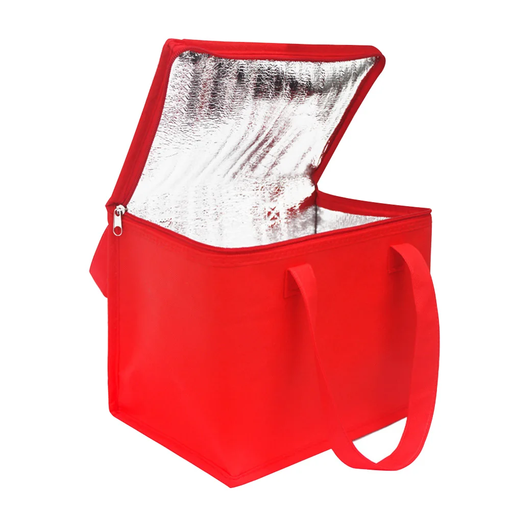 Алюминиевая фольга термальная Большая Емкость Водонепроницаемая портативная изолированная сумка для торта складная коробка для завтрака кулер упаковка для льда еда