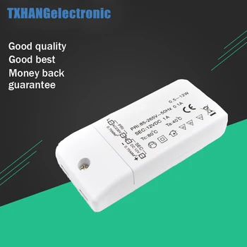 オンライン 1 個ledドライバ電源アダプタ変圧器 220v 240 用MR16/MR11 12v Led電球ledストリップ 0.5 ワットの 12 ワット