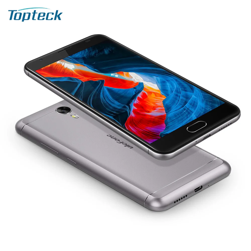 

UleFone Power 2 4GB RAM 64GB ROM Smartphone 4G FDD-LTE Phone 5.5inch Android 7.0 6050mAh Fingerprint WiFi GPS OTG Dual Sim Phone
