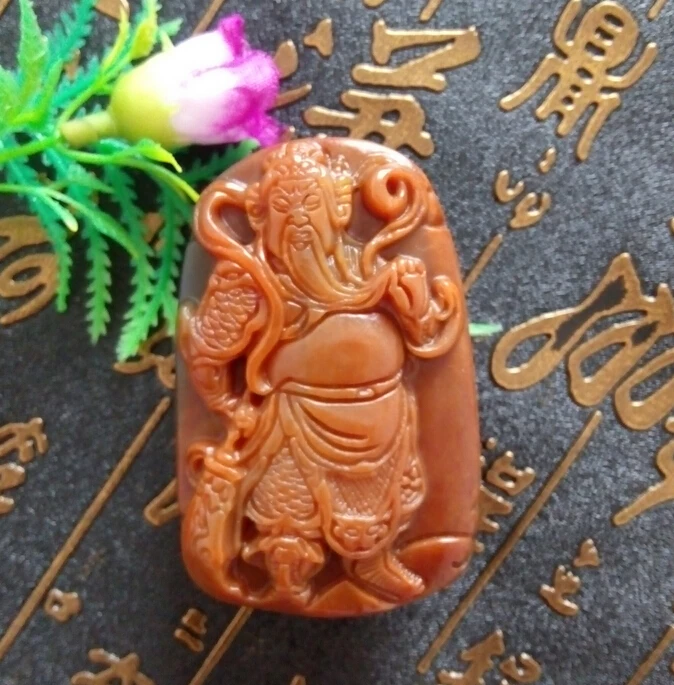 1101+++1PC Natural Genuine huanglongyu belt buckle gift jade evil men Guan Fortuna Wu waist | Украшения и аксессуары