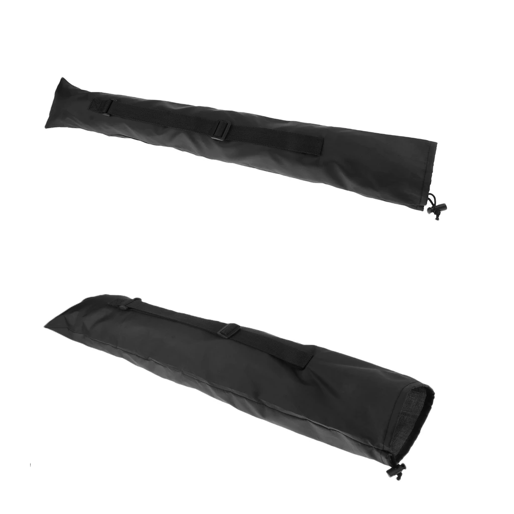 2pcs Folding Alpenstock Hiking Walking Stick Storage Carry Bag 2 Size