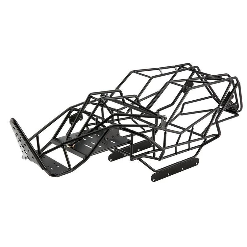 Черная металлическая рулонная клетка рама шасси для Axial Wraith 90018 AX90018 1/10 Масштаб RC автомобиль жесткое шасси с совершенным дизайном RC части