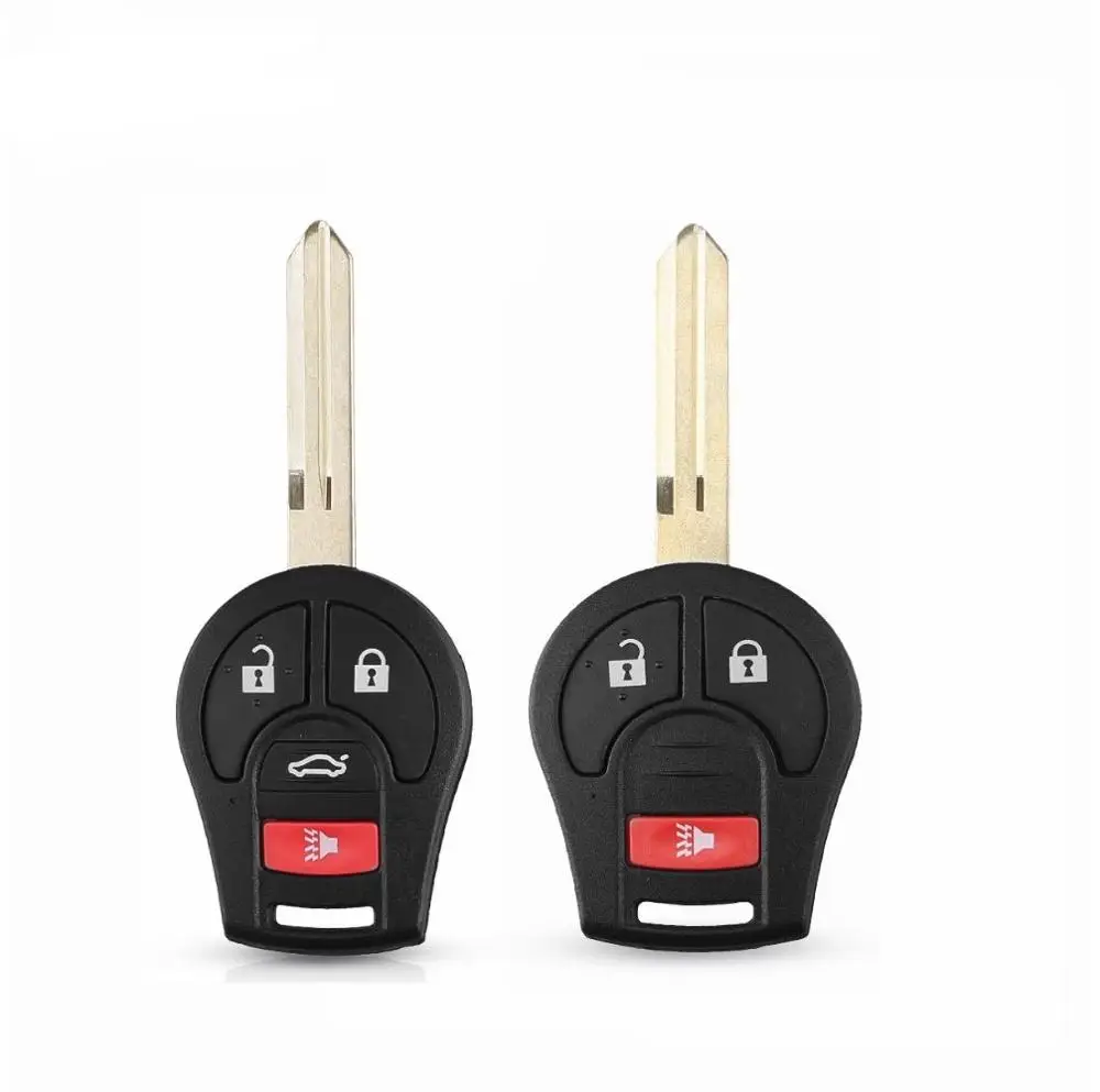 Чехол для автомобильного пульта дистанционного управления 2 + 1/3 кнопок черный