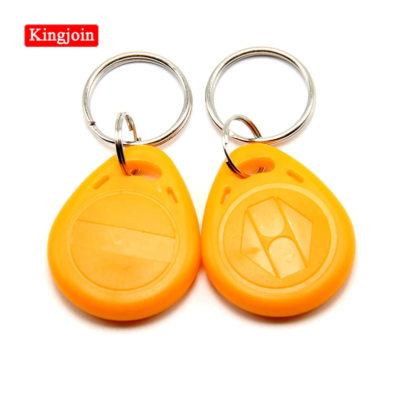 KINGJOIN 10 шт./лот RFID карты 125 кГц Rfid брелоки тег (bule красный желтый) для смарт ворот