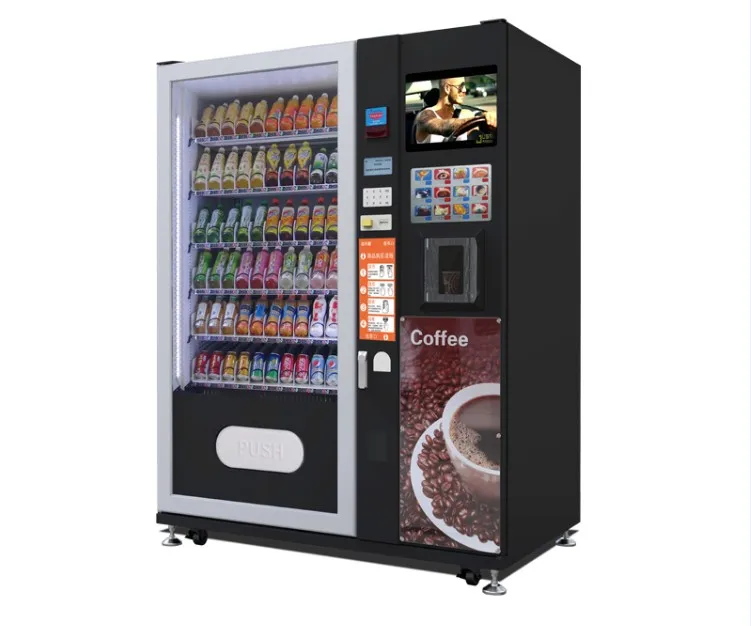

Hot sale multifunction vending machine snack/cold beverage vending machine drink vending machine