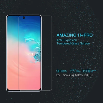 

10pcs/lot Wholesale NILLKIN Amazing H+PRO Anti-Explosion Tempered Glass Screen Protector Film For Samsung Galaxy S10 Lite 2020
