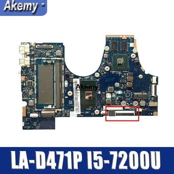 

710-15 motherboard For Lenovo Yoga 710-15ISK 710-15IKB BIUY2_Y3 LA-D471P laptop motherboard I5-7200U GT940M 2G 100% Test OK