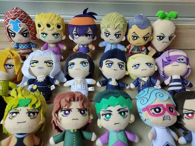 NEW JoJos Bizarre Adventure Golden Wind Plush Giorno Narancia Mista PLUSH DOLL 3